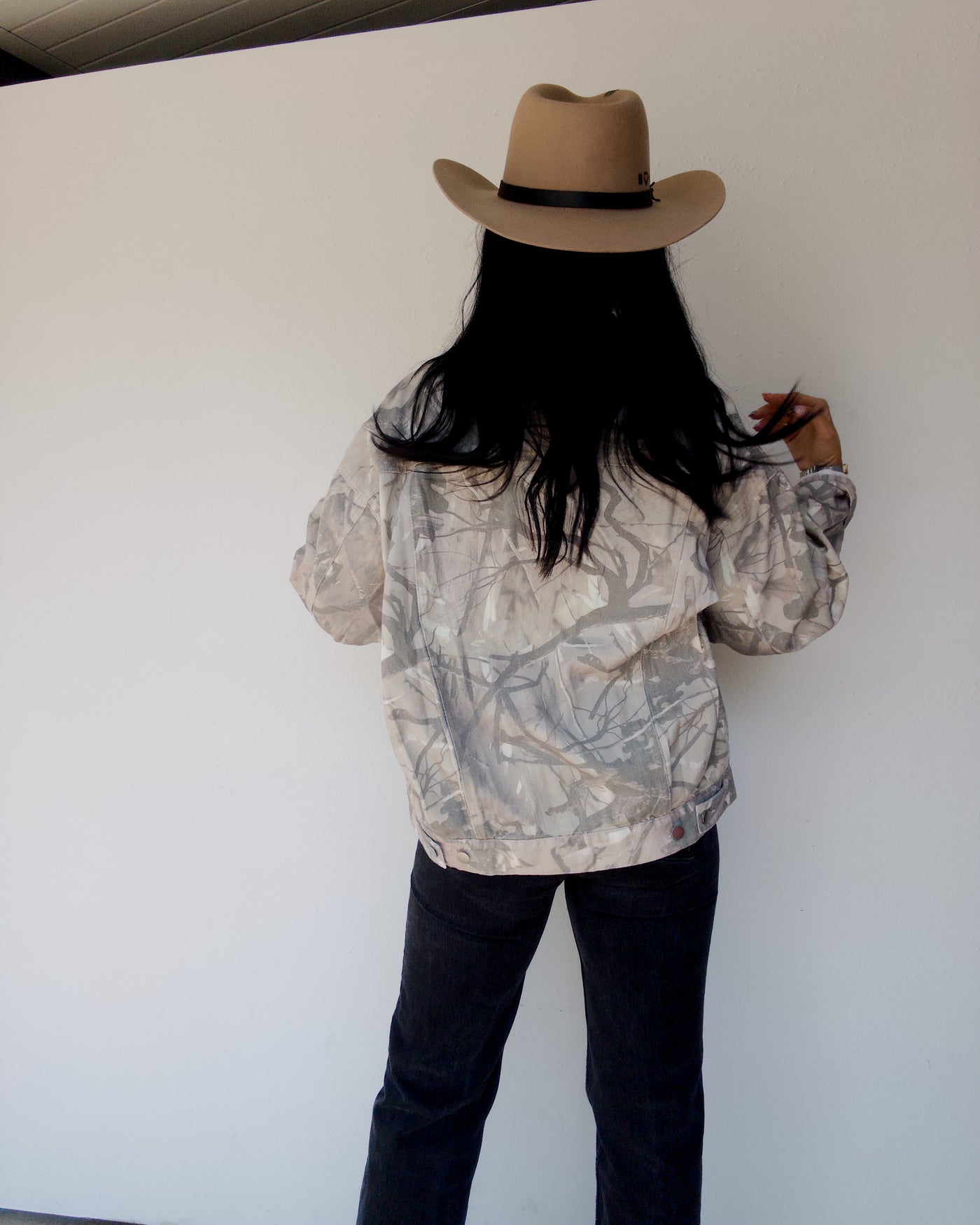 Wooland Oversized Jacket - Camo