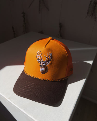 Deer Camp Hat - Orange