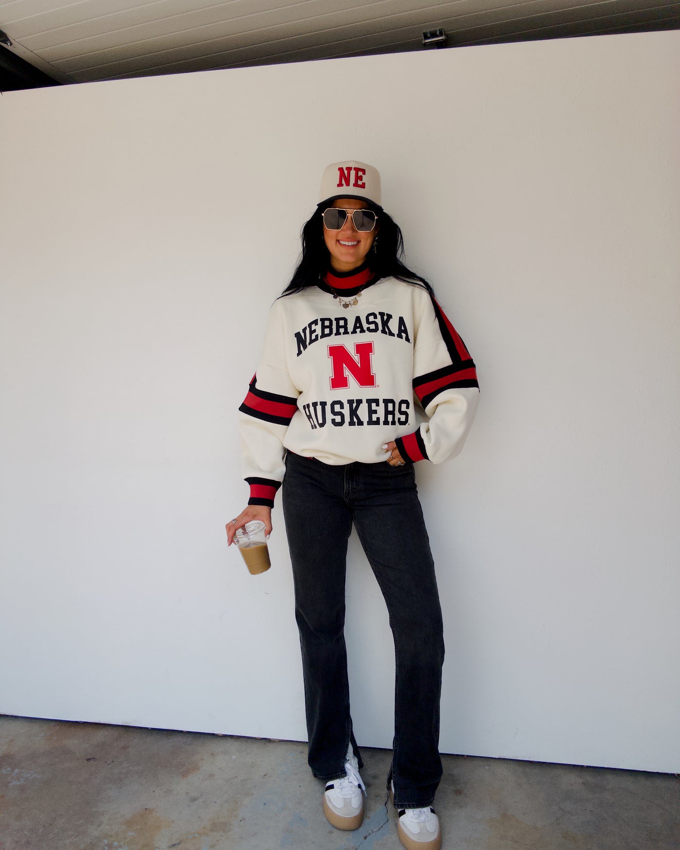 PREORDER Nebraska Mockneck Pullover - Cream
