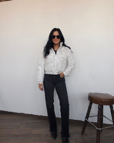 Fieldhouse Cropped Jacket - Camo