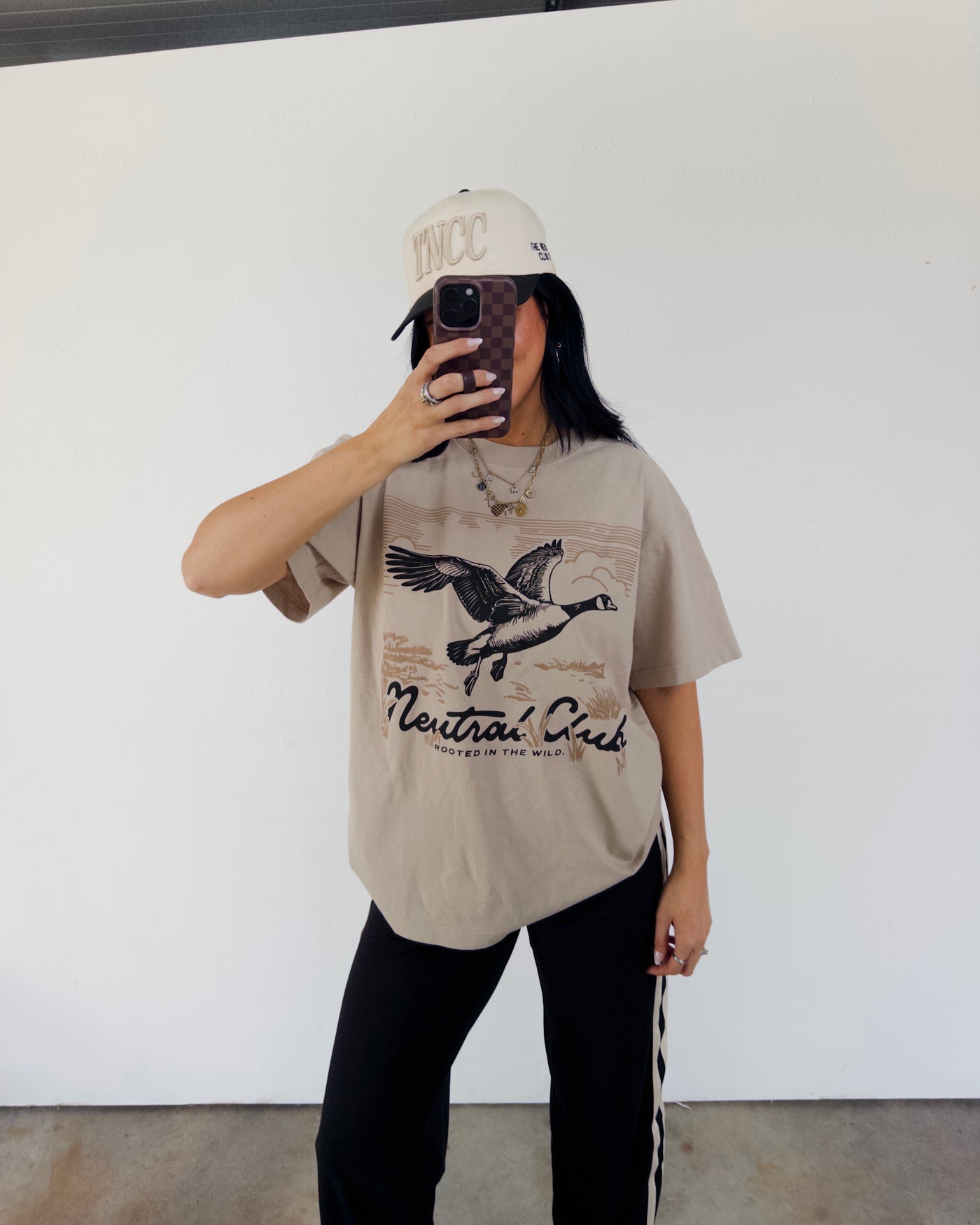 Rooted In The Wild Cotton Tee - String Tan