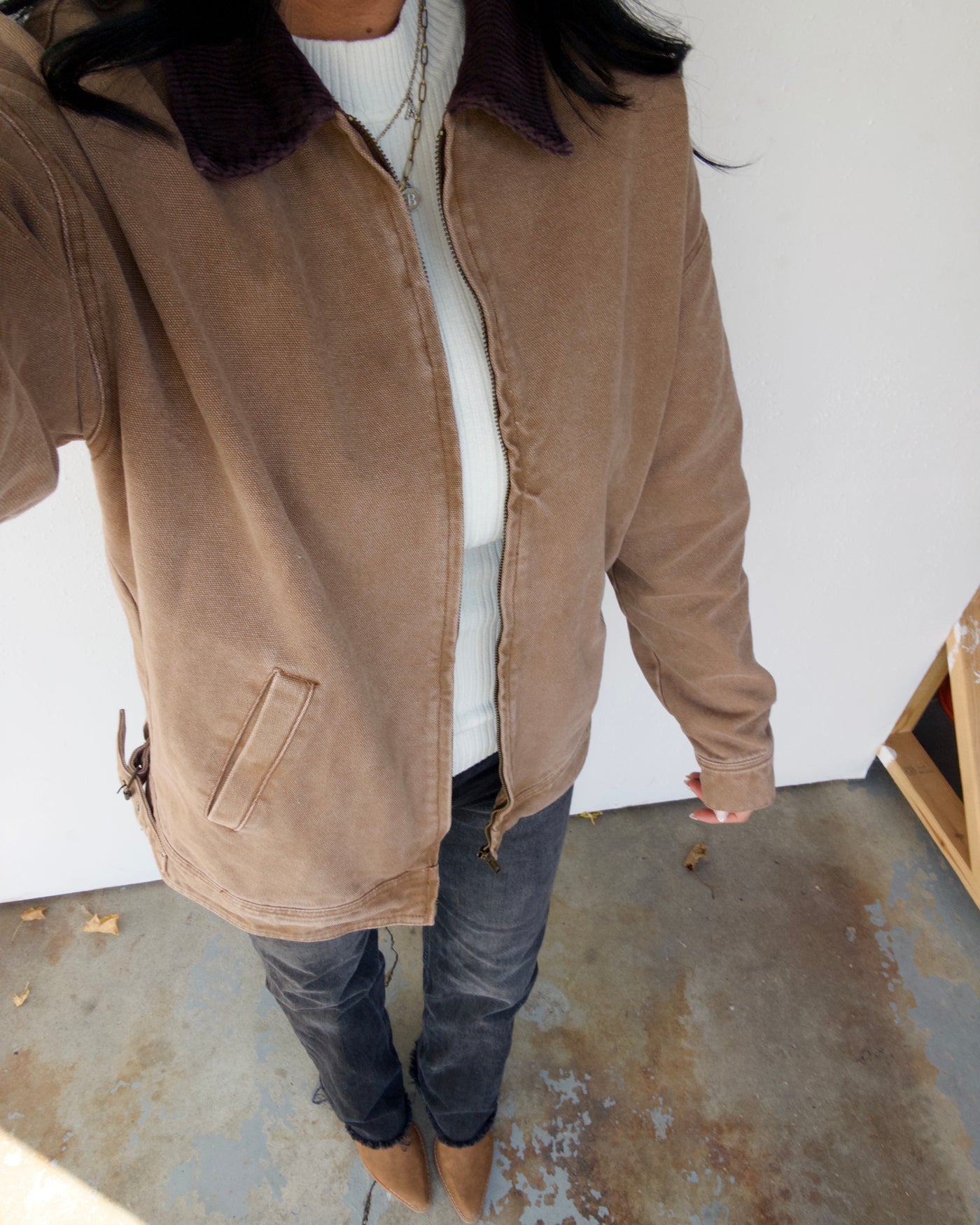 Elliott Barn Jacket - Brown