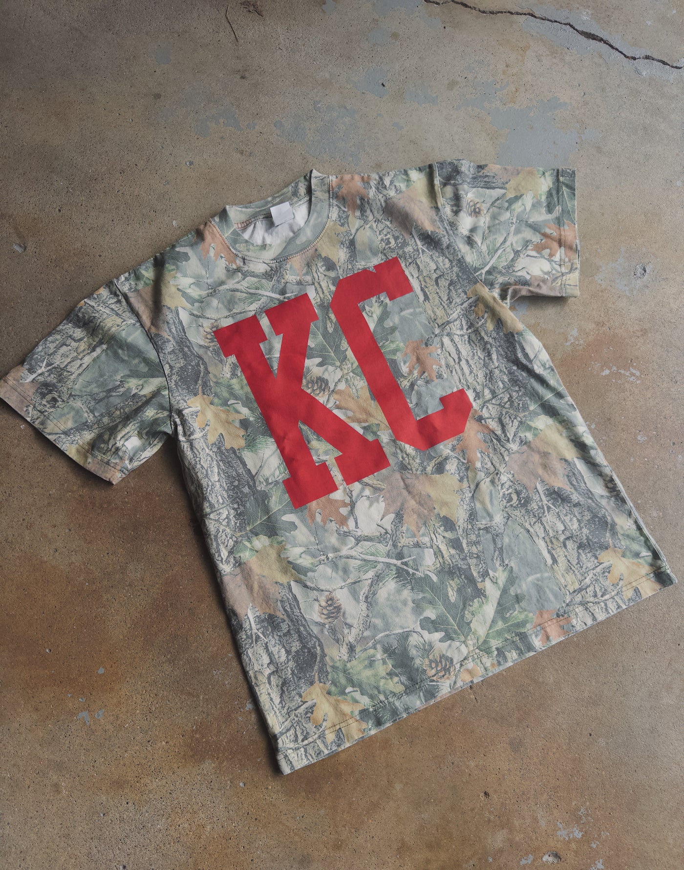 KC Oversized Tee - Camo