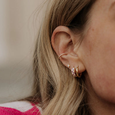 Diamond Ear Cuff - Gold