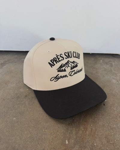 Après Ski Club Hat - Black/Cream
