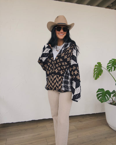Callum Cardigan - Black