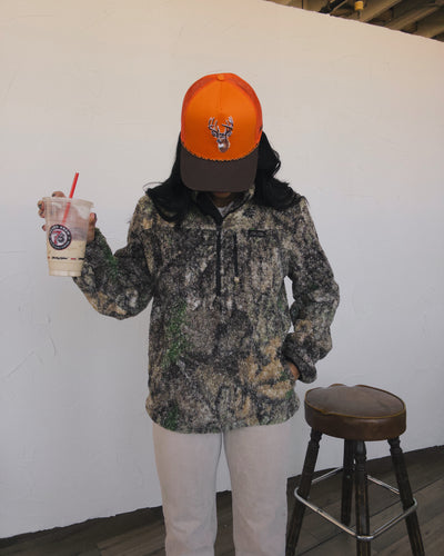 The Ranger Sherpa Half Zip - Camo