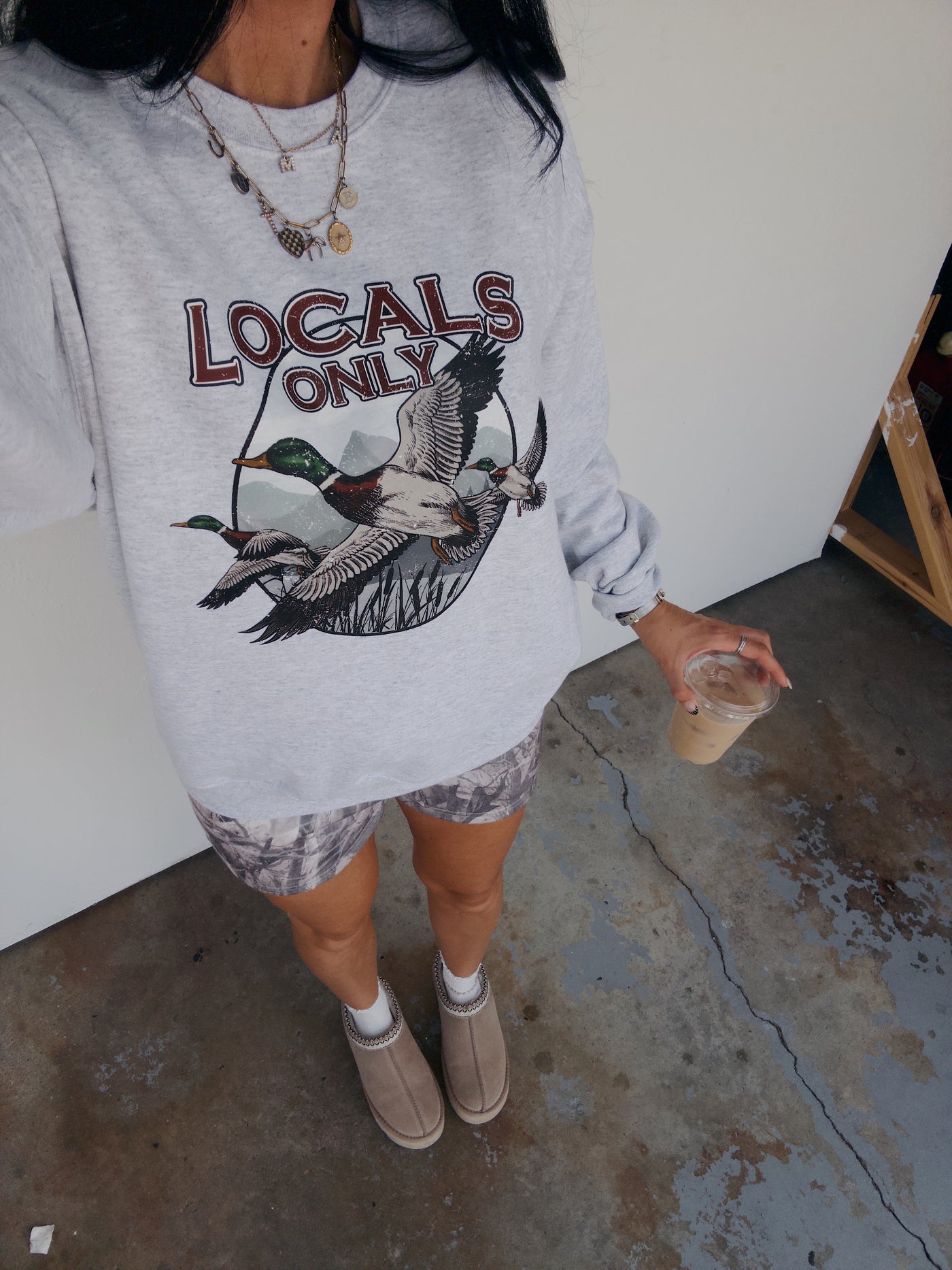 Locals Only Sweatshirt - Ash