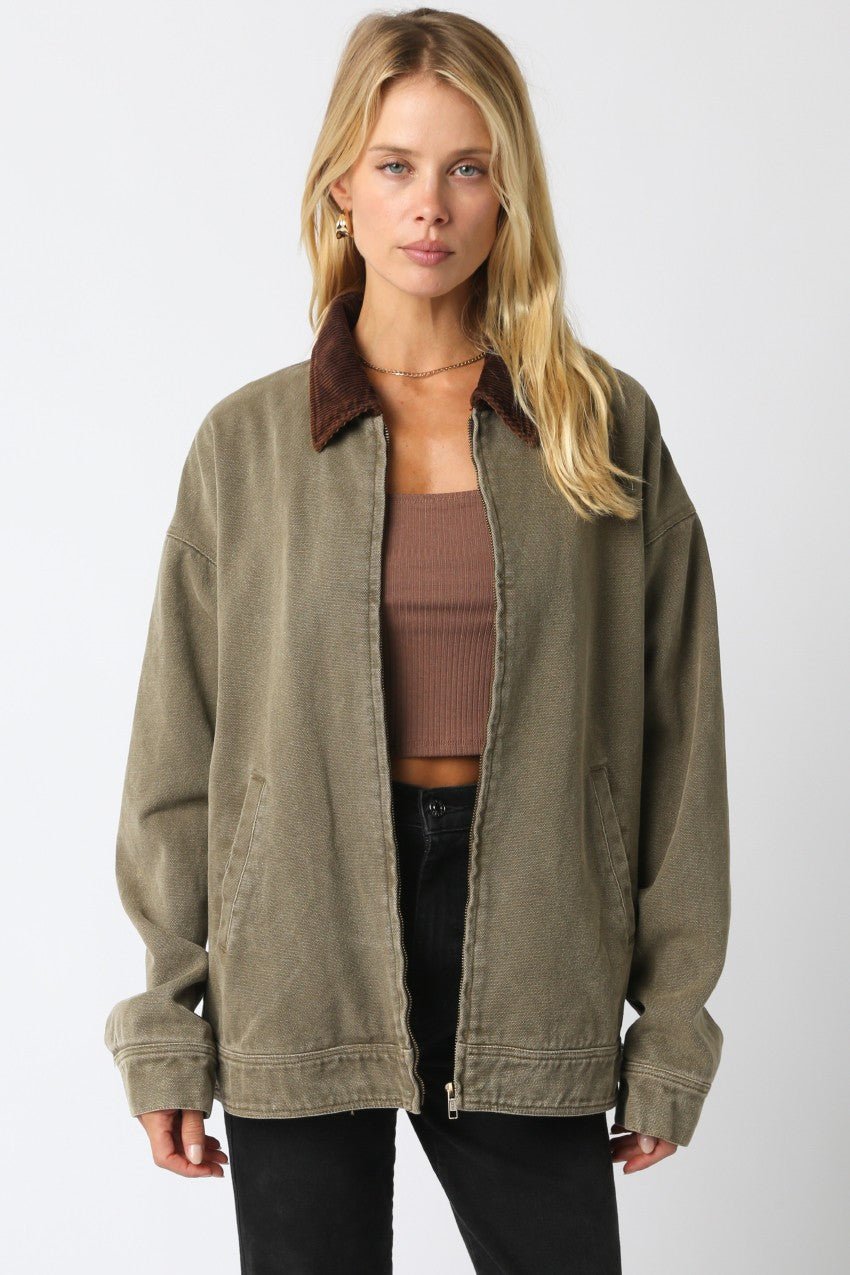 Elliott Barn Jacket - Olive