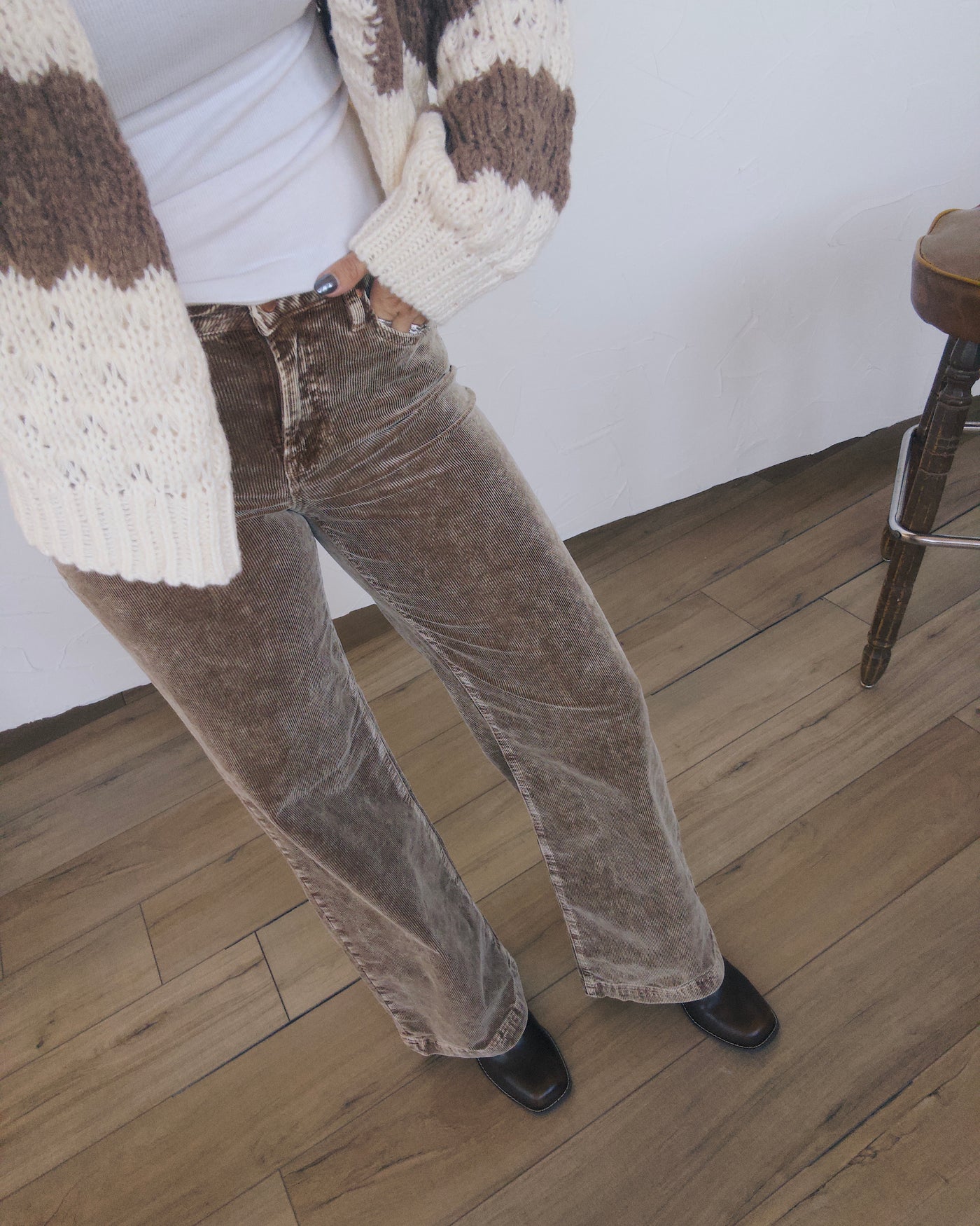 Corduroy Pants - Mocha