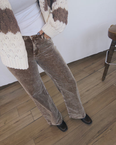 Corduroy Pants - Mocha