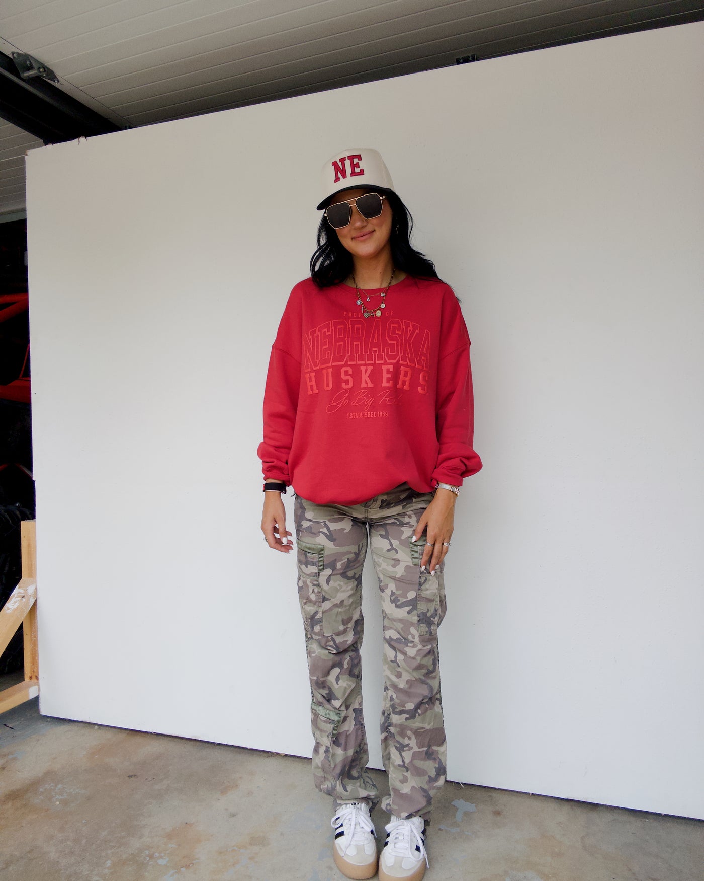 Nebraska Sanders Sweatshirt - Red
