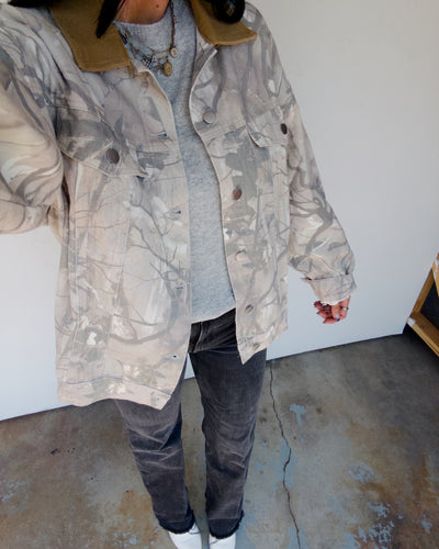 Wooland Oversized Jacket - Camo
