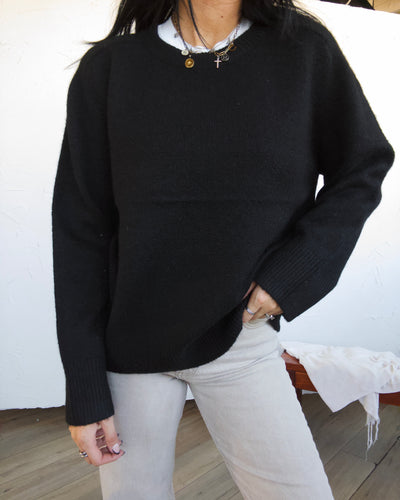Everyday Essential Sweater - Black