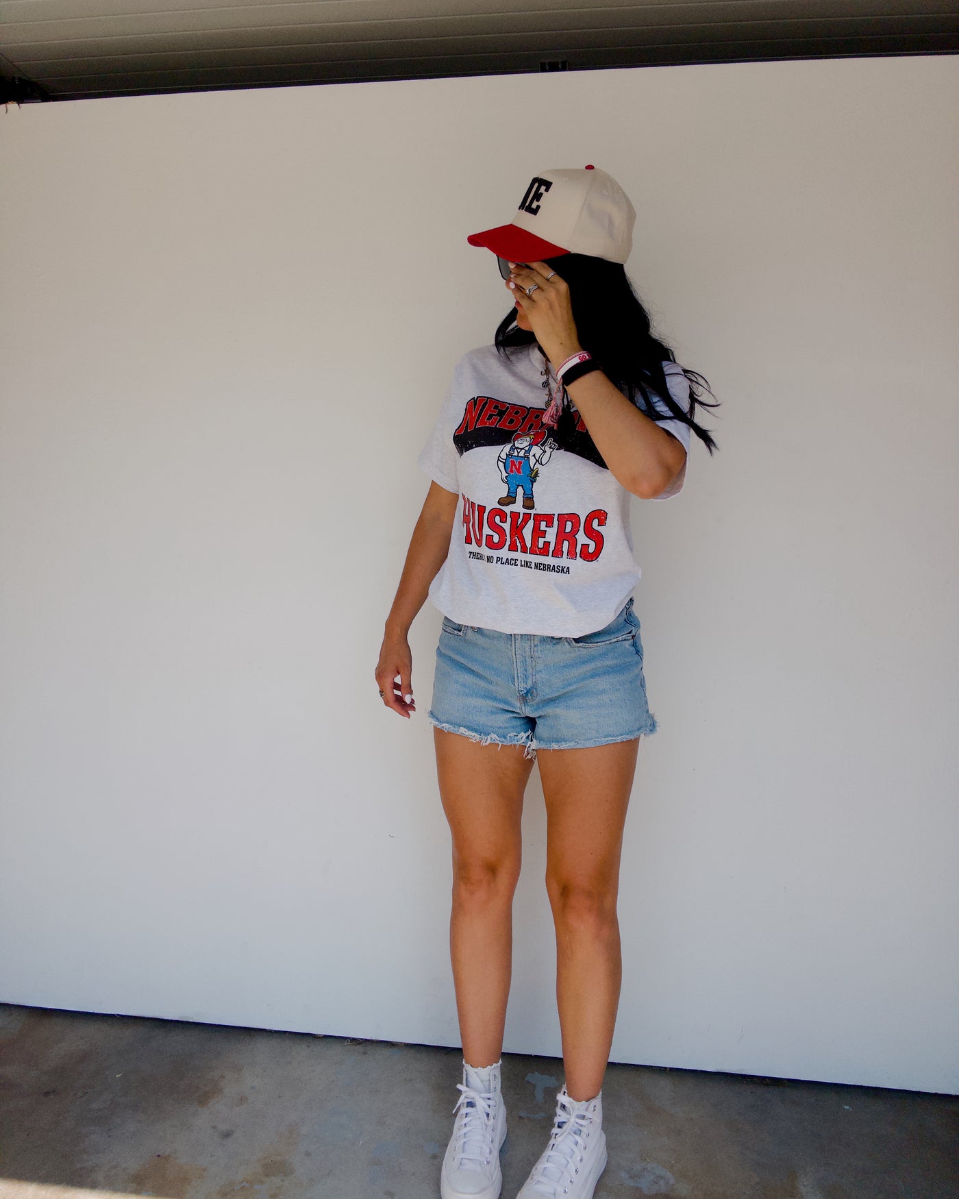 No Place Like NE Cotton Tee - Ash