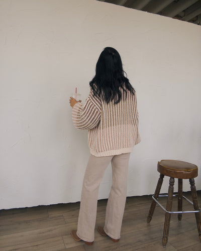 Sunset Cardigan - Taupe