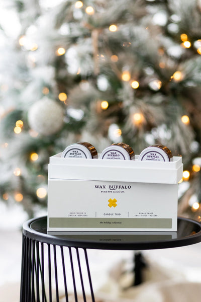 Holiday Candle Collection Trio