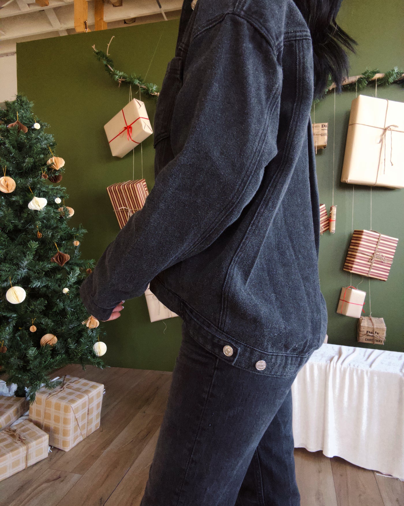 Old Mill Denim Jacket - Washed Black