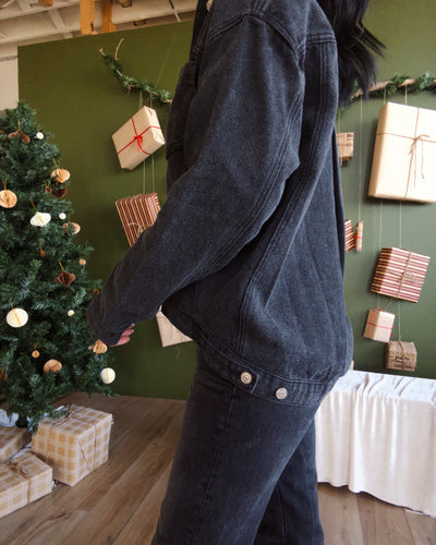 Old Mill Denim Jacket - Washed Black