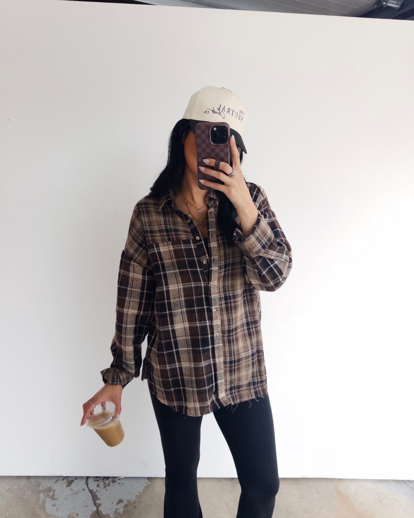 Rustic Roast Flannel - Brown Multi