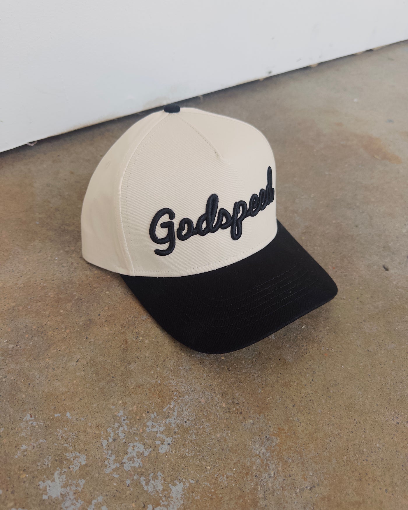 Godspeed Hat - Cream/Black