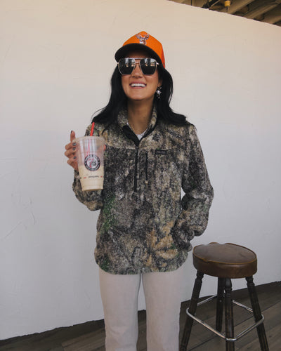 The Ranger Sherpa Half Zip - Camo