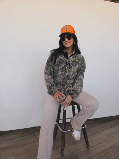 The Ranger Sherpa Half Zip - Camo