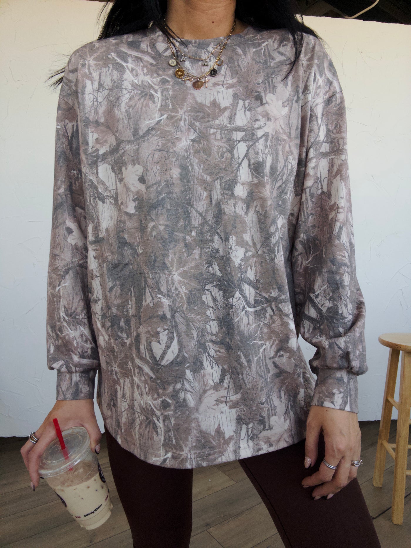 Wooland Long Sleeve - Dark Camo