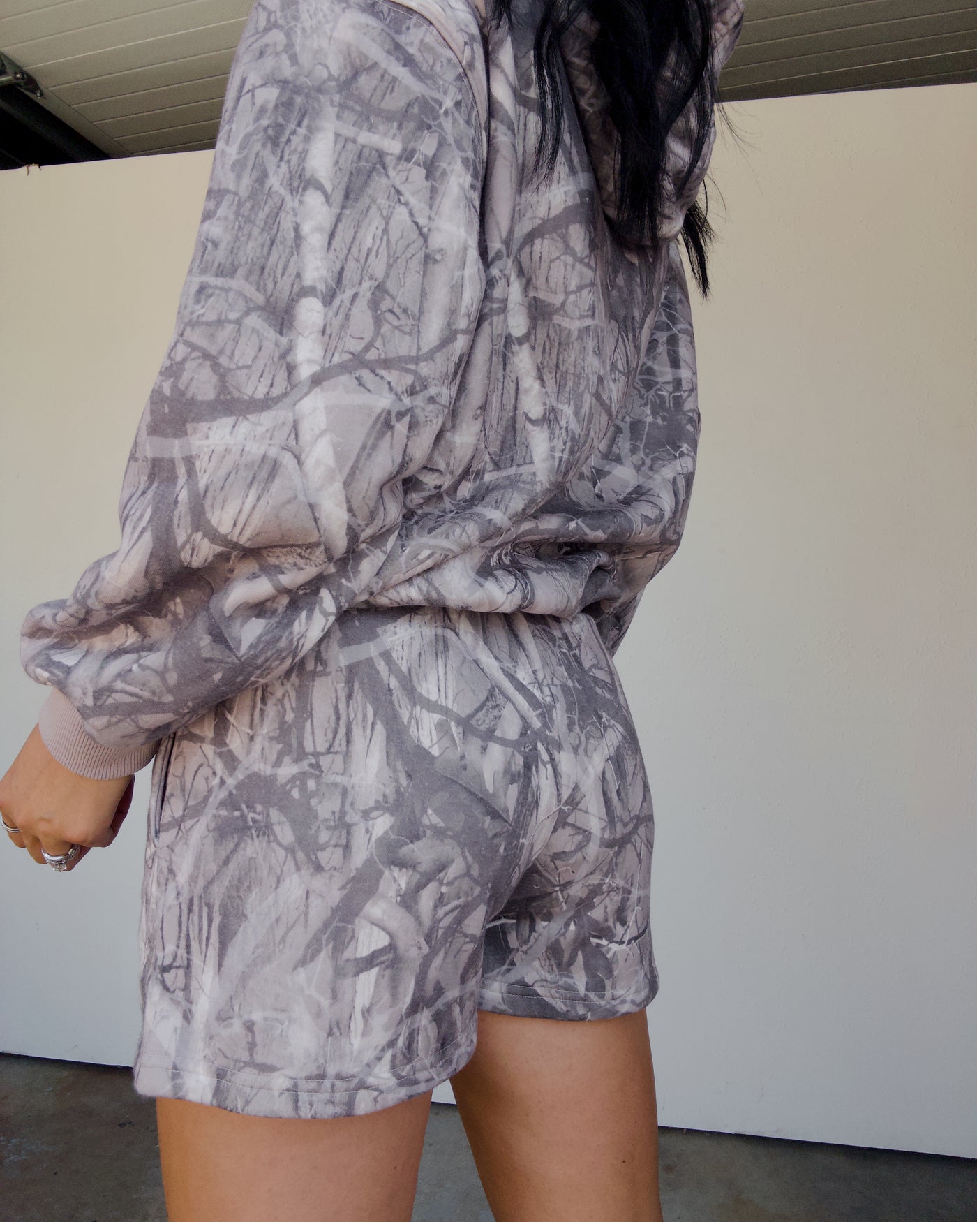 Backwoods Camo Shorts - Dark