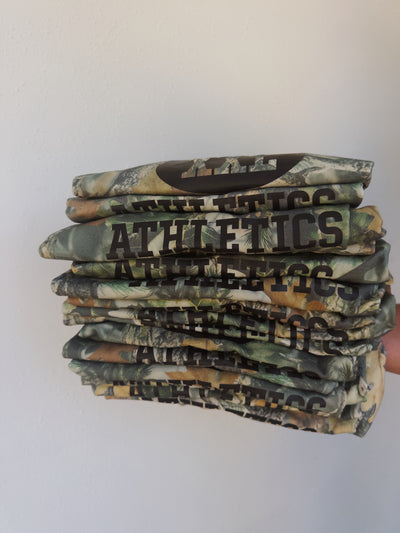 Nebraska Athletics Cotton Tee - Camo