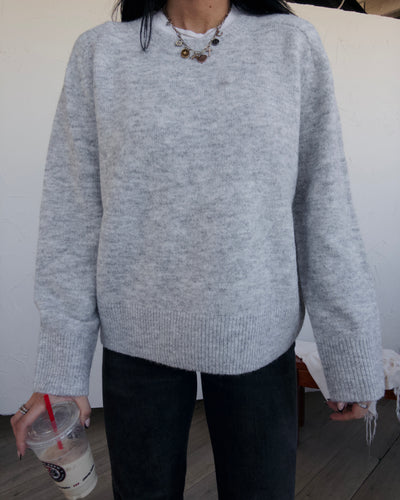 Everyday Essential Sweater - Grey