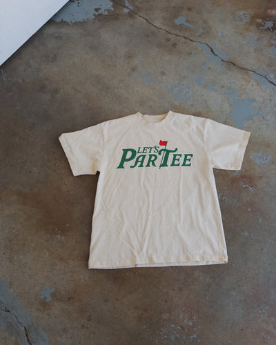 Let's Partee Cotton Tee - Ivory