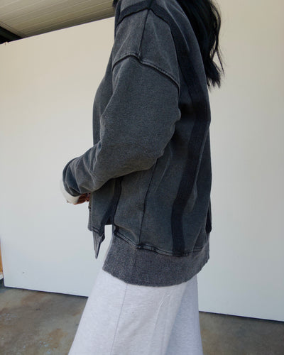 Go To Crewneck - Black Coffee