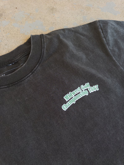Midwest Golf Championship Cotton Tee - Vintage Black