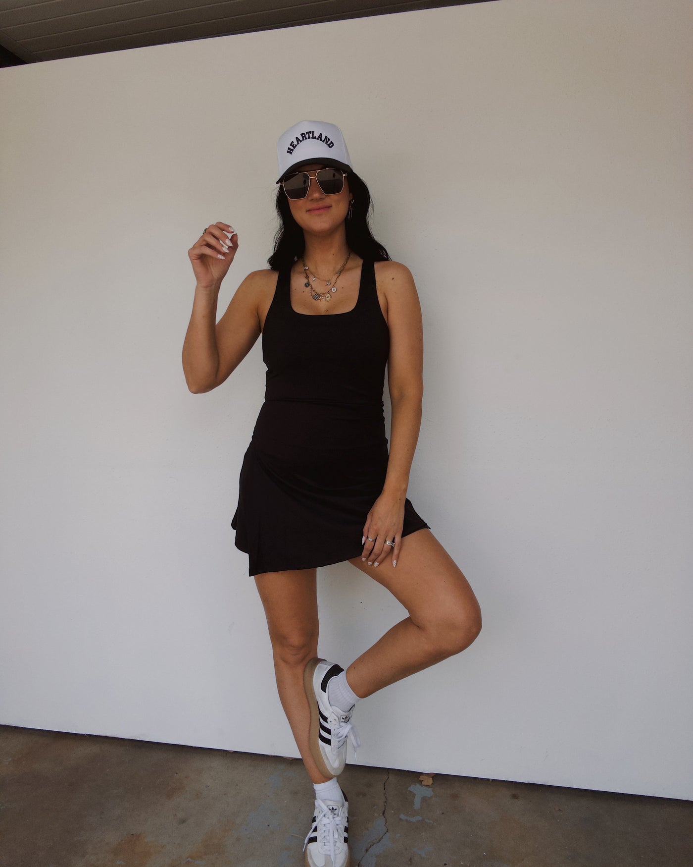 Pacer Athletic Dress - Black