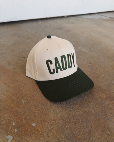 Caddy Hat - Green/Cream
