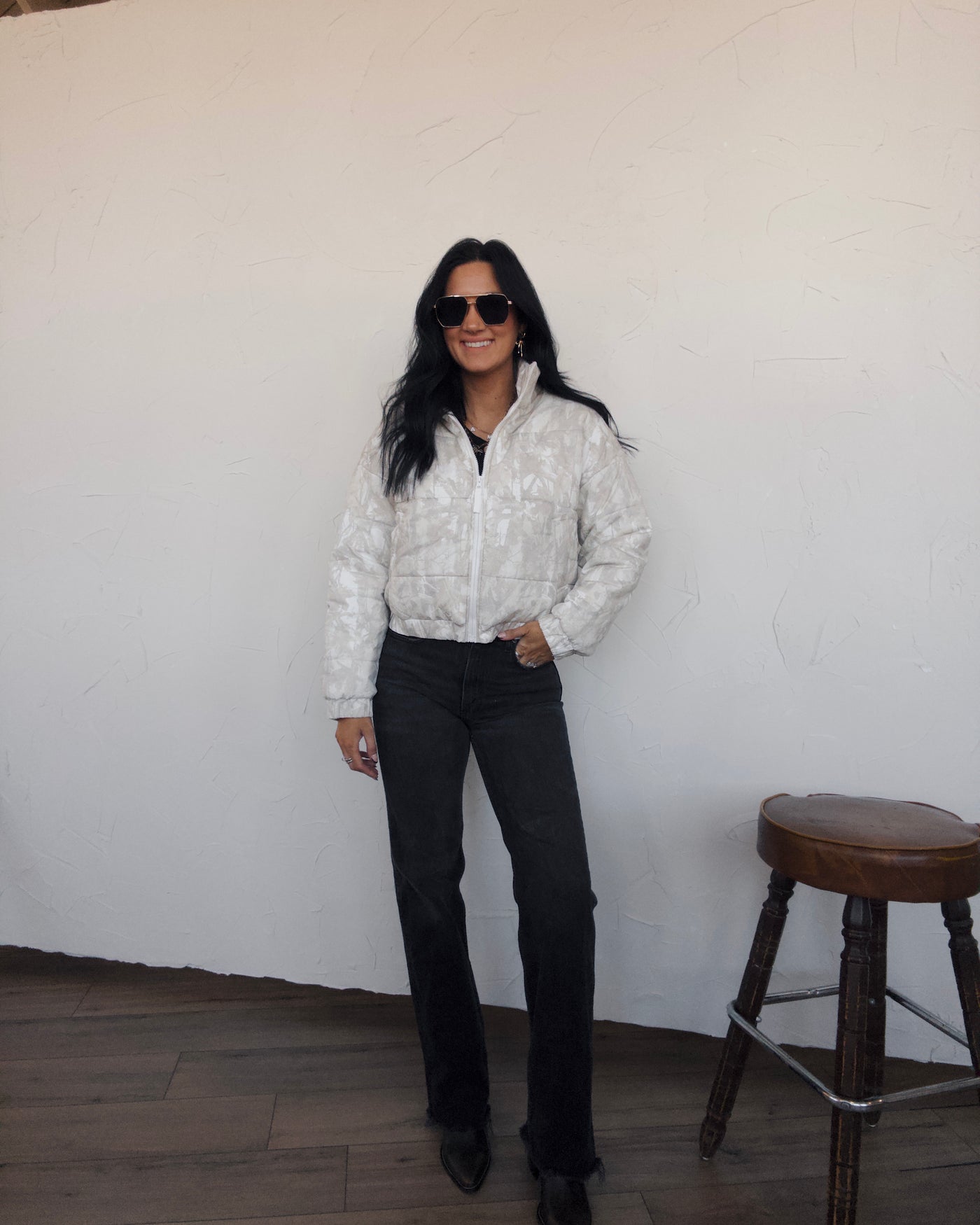 Fieldhouse Cropped Jacket - Camo