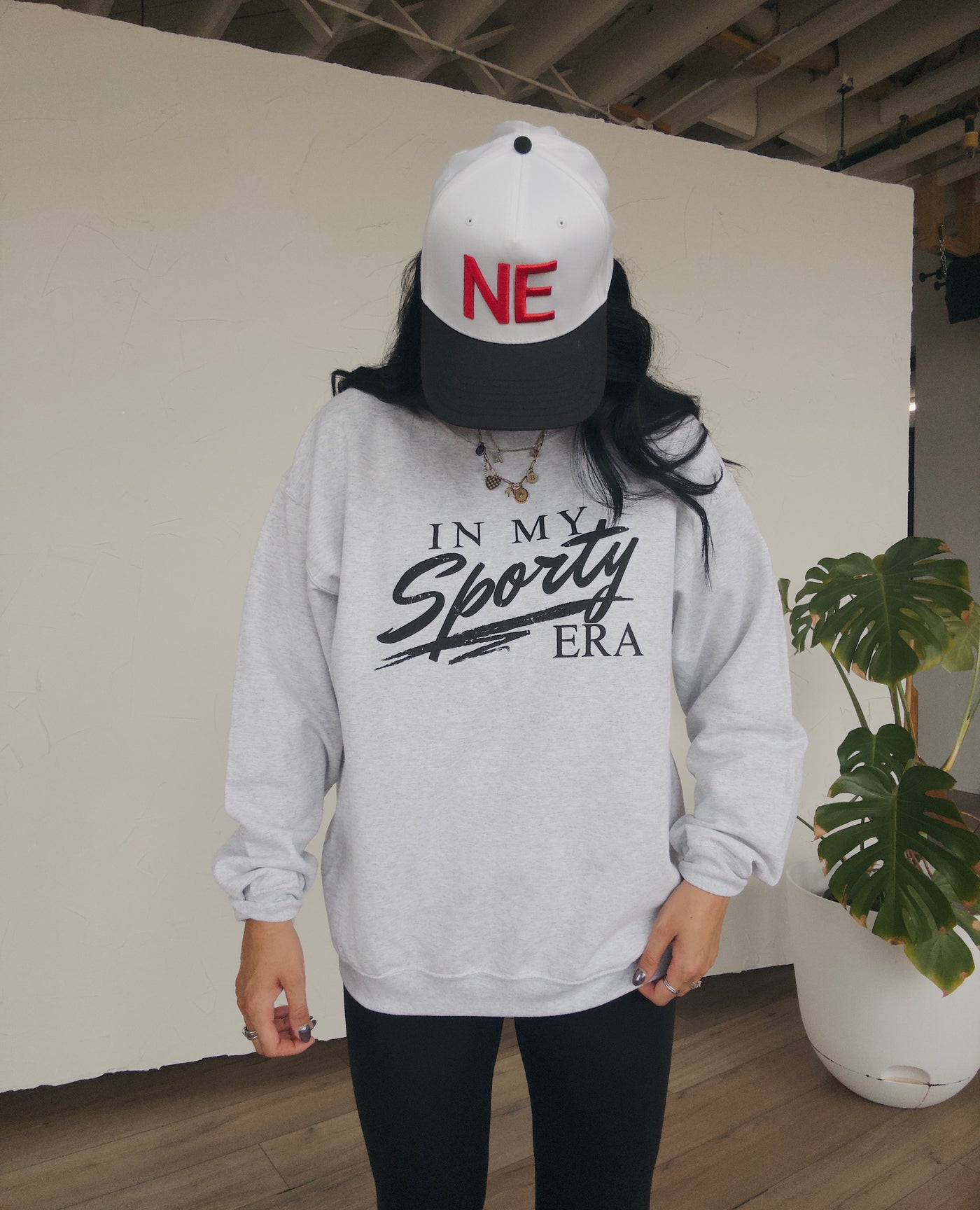 In My Sporty Era Sweatshirt - Ash