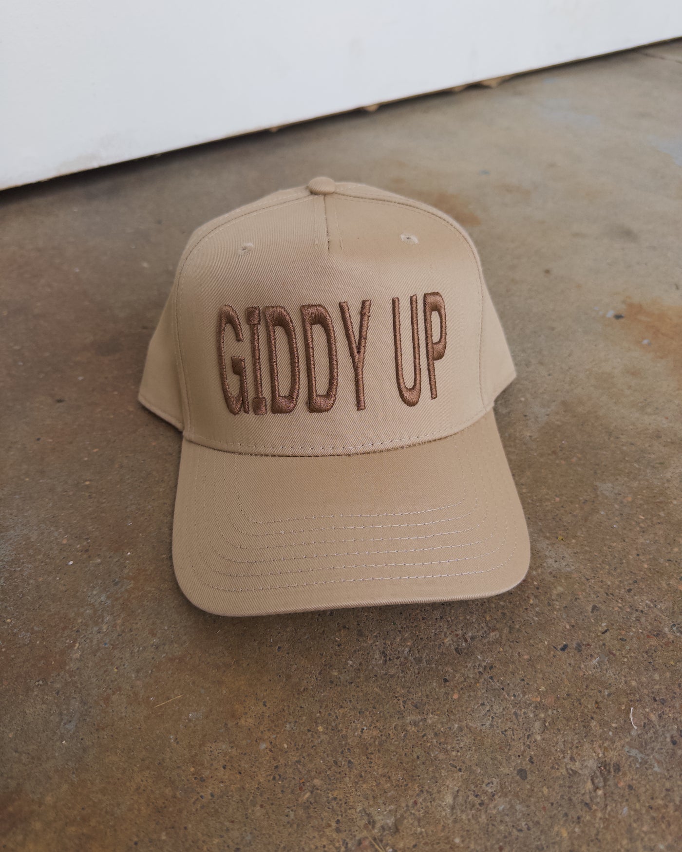 Giddy Up Hat - Khaki