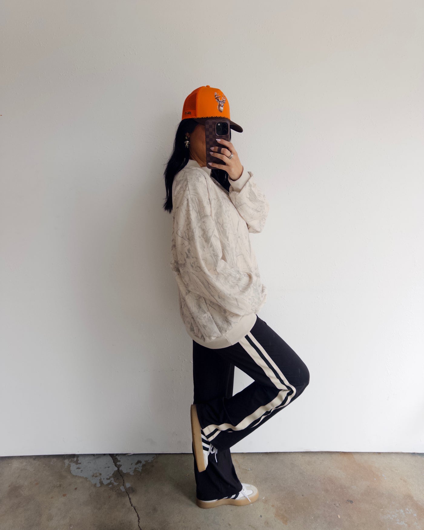 Scount & Seek Mock Neck Pullover - Taupe Camo