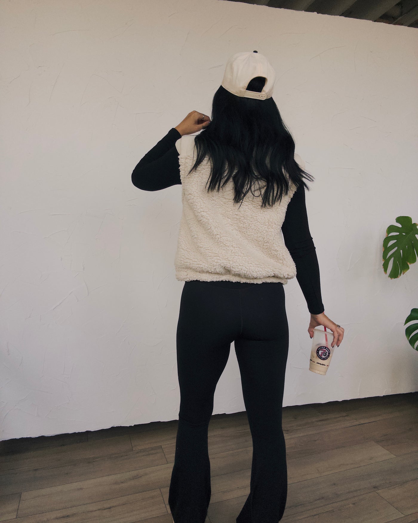 Cedar Trail Sherpa Vest - Cream