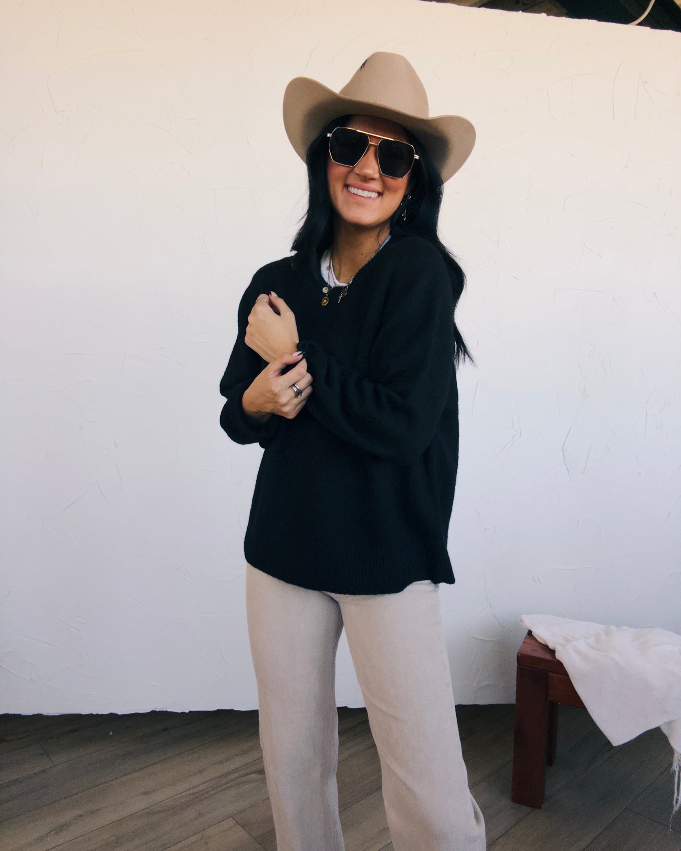 Everyday Essential Sweater - Black