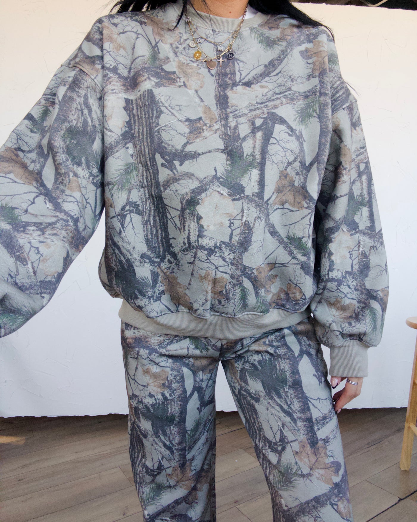 Elk Woodland Sweatshirt - Camo
