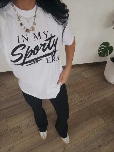 In My Sporty Era Cotton Tee - White