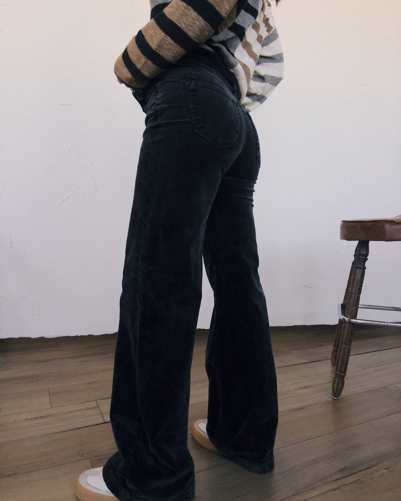 Corduroy Pants - Midnight