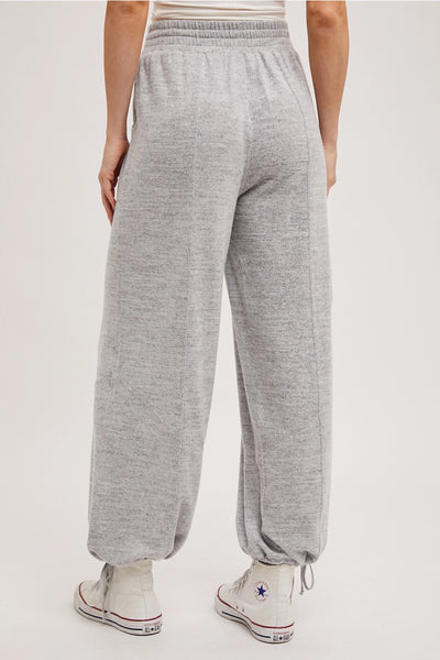 Kira Drawstring Jogger Sweatpants - Grey