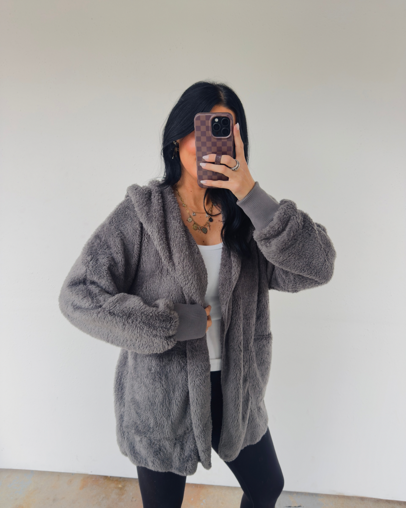 Cozy Cardigan - Steel Grey