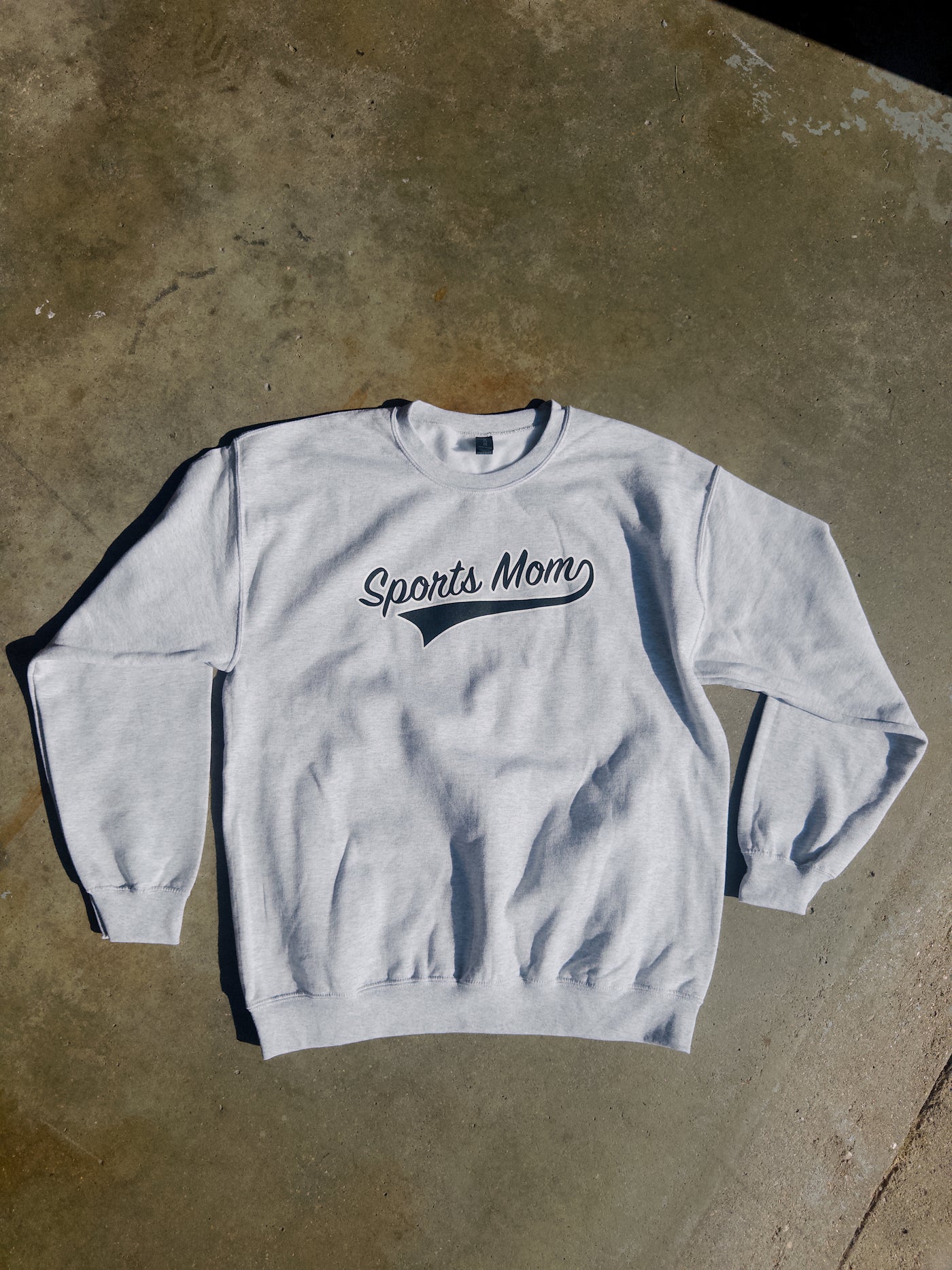Sports Mom Sweatshirt - Ash