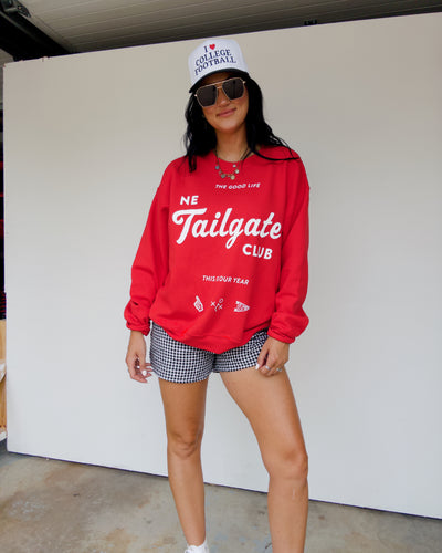 Nebraska Tailgate Sweatshirt - Red