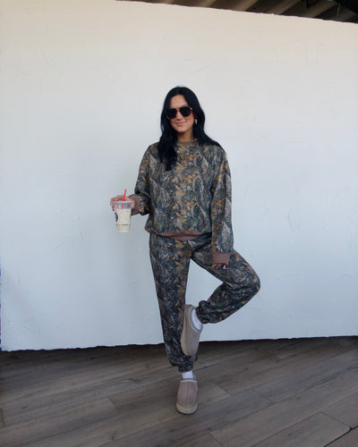 Bayou Woodland Sweatshirt - Camo